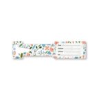 étiquette bagage à planter – plat